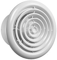 Вентилятор осевой Era Flow 4S BB D100 c сеткой и обратным клапаном белый картинка